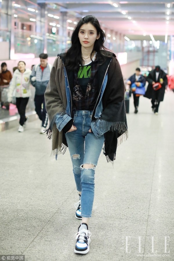 眼下最实用内搭:牛仔夹克!